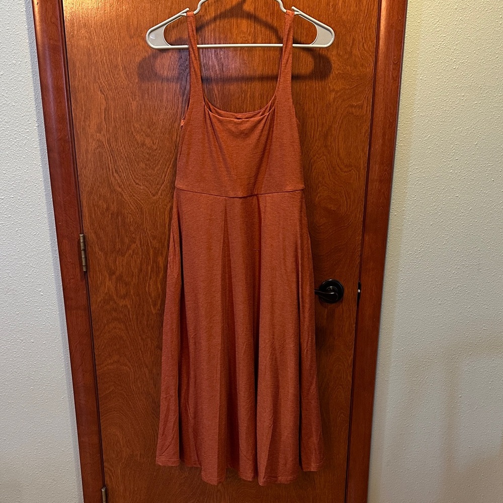 Beyond Yoga Rust/Orange Dress